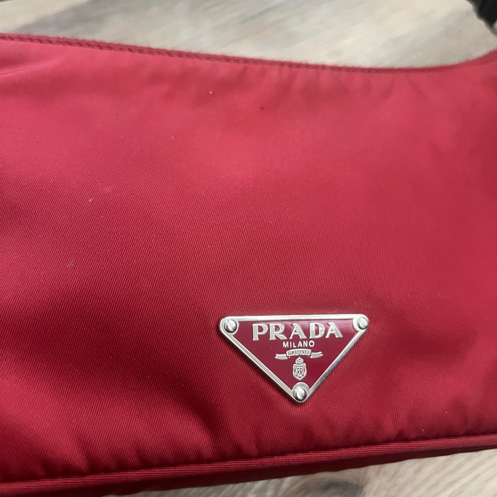 Prada Red Shoulder Bag - Picture 3 of 9